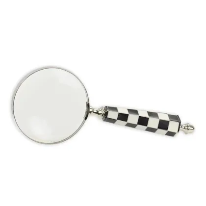 Picture Stylish magnifying glass with an original handle