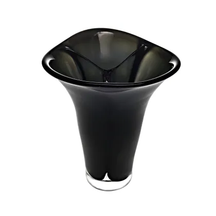 Zdjęcie Niepowtarzalny wazon Trilogy Titanium z kolekcji Única mającej swobodną formę - Vista Alegre