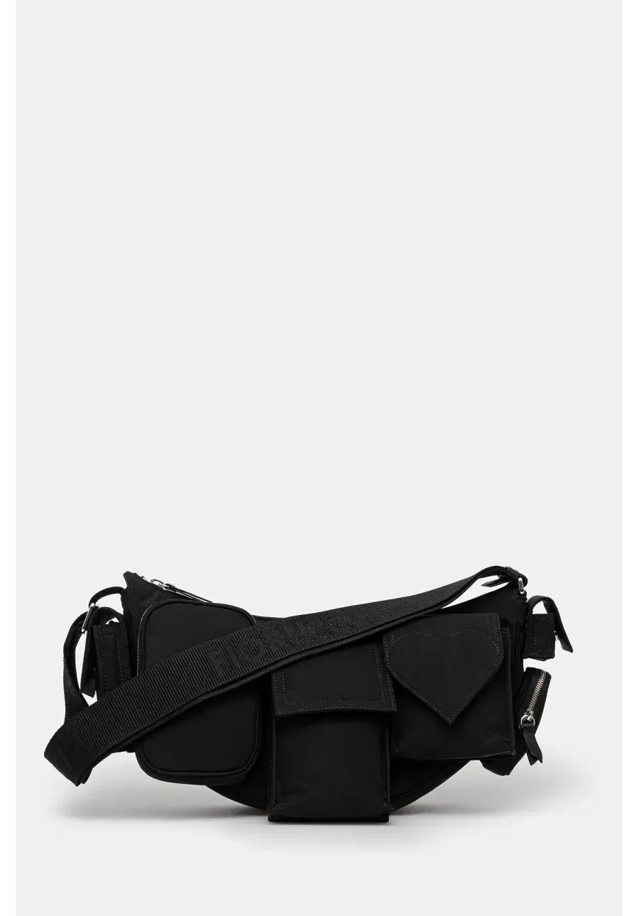 obrazek 1 Fiorucci torebka Nylon Super Pocket Bag kolor czarny U01FMABA123NY01BK01