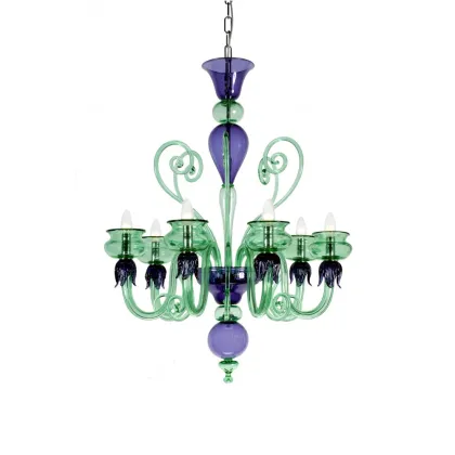 Zdjęcie Żyrandol Sibelius w stylu weneckim