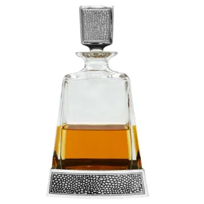 Zdjęcie Niesamowita karafka Monaco Tall Pewter o pojemności 600 ml
