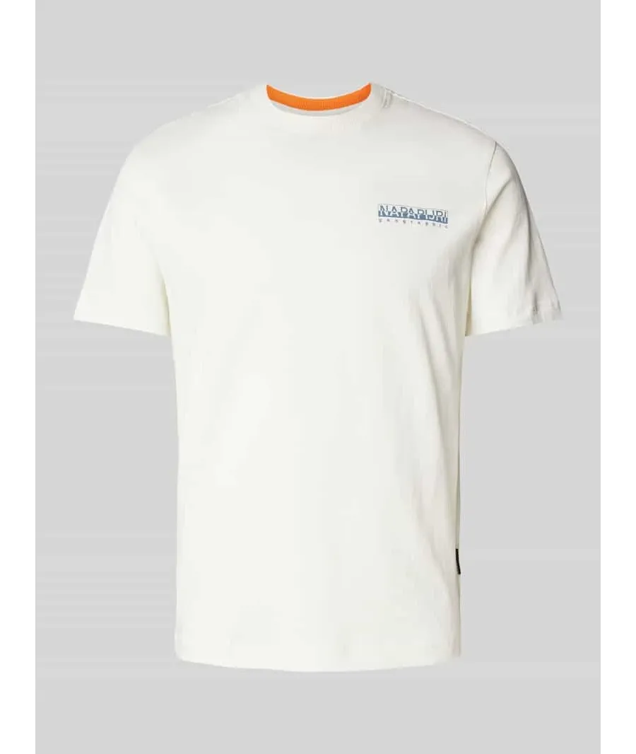 obrazek 1 T-shirt z nadrukiem z logo model ‘SOVANA’