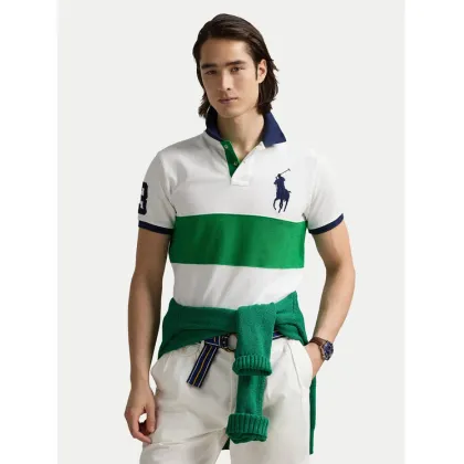 Zdjęcie Polo Ralph Lauren Polo 710969619001 Biały Custom Slim Fit