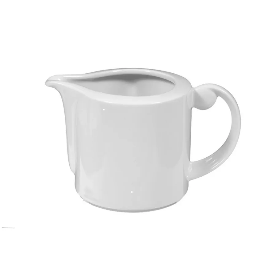obrazek 1 Mały porcelanowy dzbanuszek do mleka o nowoczesnym kształcie - Seltmann Weiden