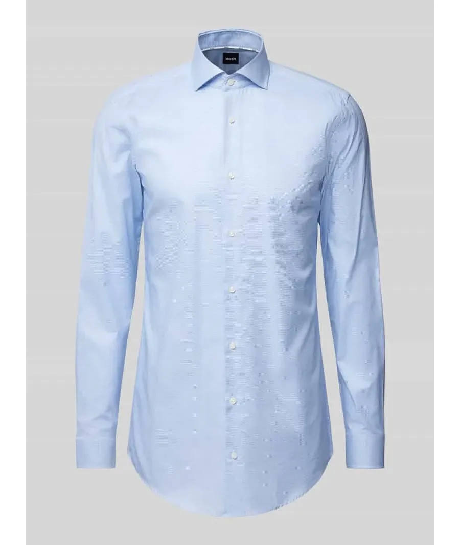 obrazek 1 Koszula biznesowa o kroju slim fit z bardzo długim rękawem model ‘Hank’