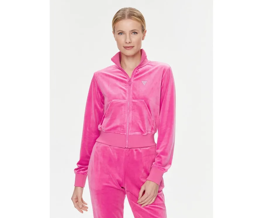 obrazek 1 Guess Bluza V3BQ22 KBXI2 Różowy Regular Fit