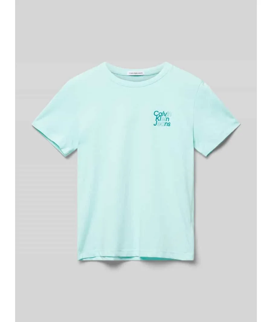 obrazek 1 T-shirt z nadrukiem z logo model ‘MINI’