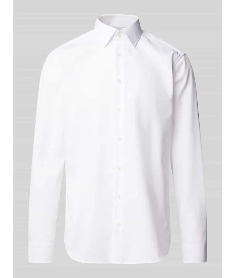 obrazek 1 Koszula biznesowa o kroju regular fit z popeliny