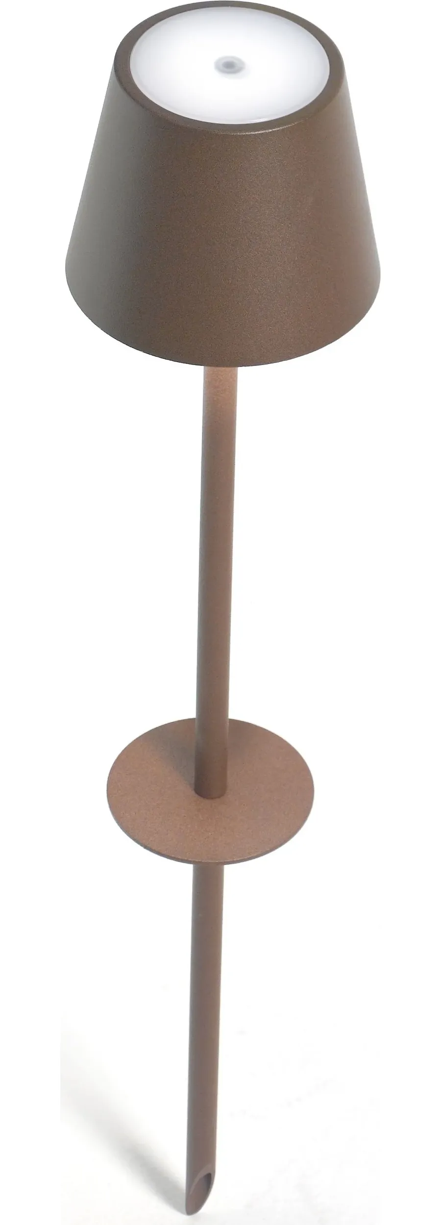 obrazek 1 Brązowa lampa ogrodowa Poldina
