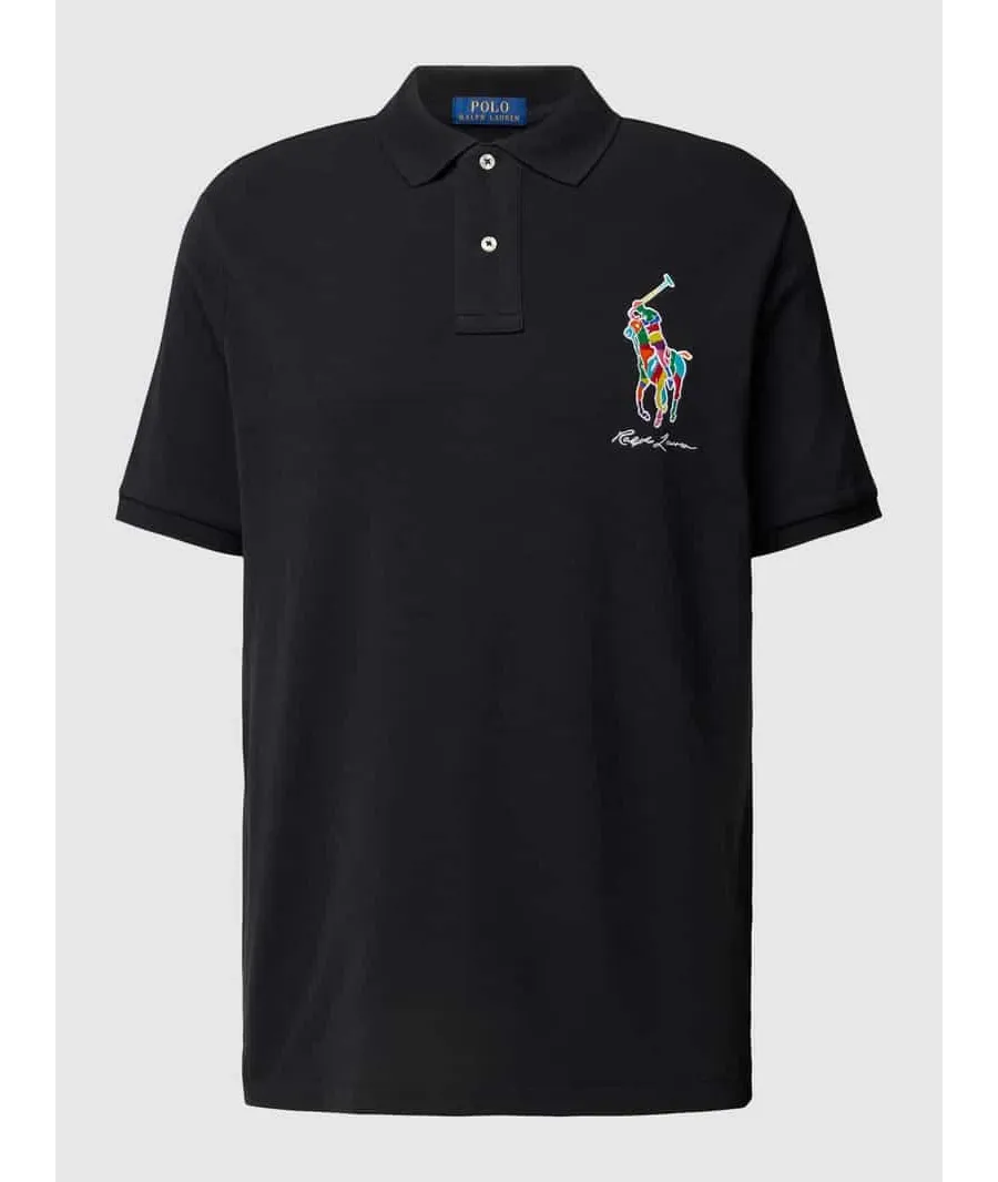 obrazek 1 Koszulka polo o kroju classic fit z wyhaftowanym logo
