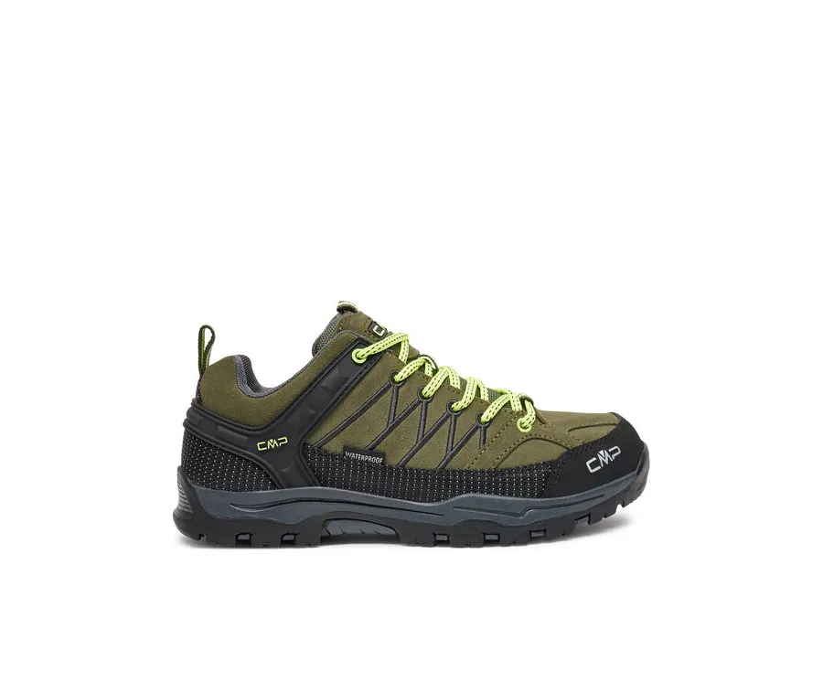 obrazek 1 CMP Trekkingi Kids Rigel Mid Trekking Shoe Wp 3Q12944J Zielony