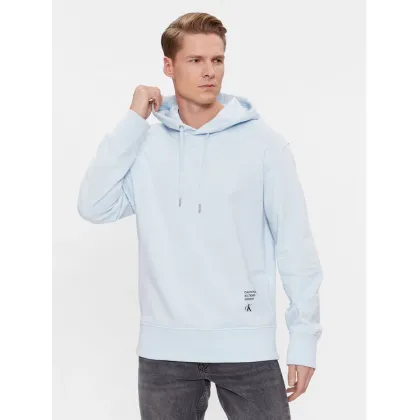 Zdjęcie Calvin Klein Jeans Bluza Modern Metals J30J324631 Błękitny Regular Fit