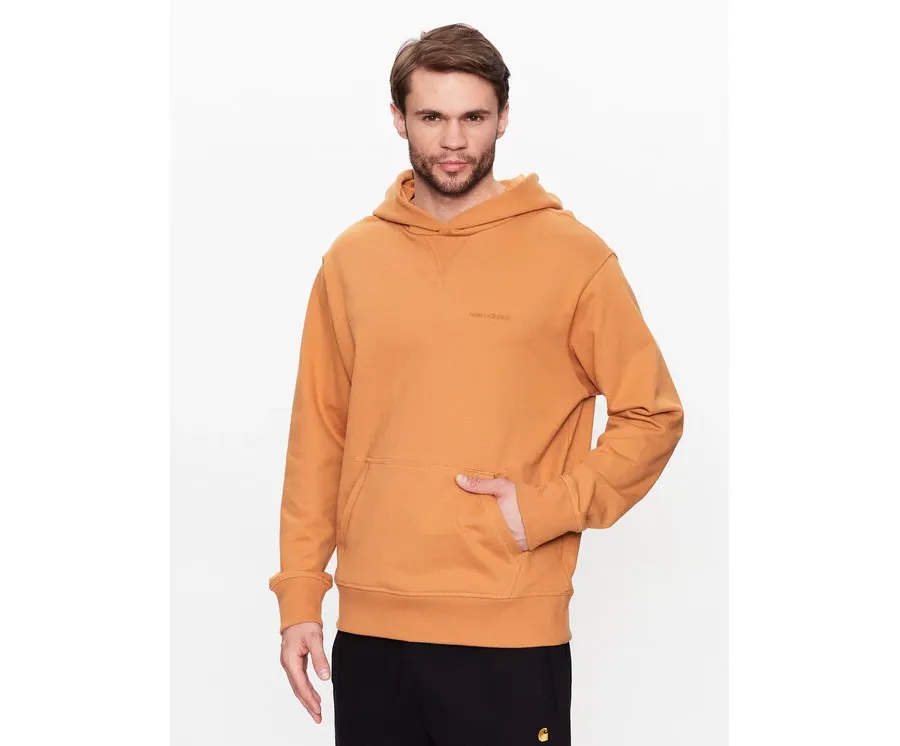 obrazek 1 New Balance Bluza MT23565 Pomarańczowy Relaxed Fit