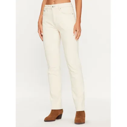 Zdjęcie Pepe Jeans Jeansy Mary PL204164 Écru Straight Fit