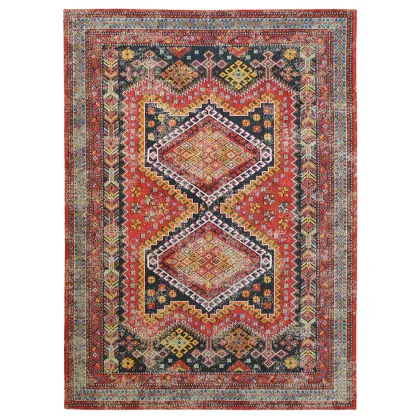 Picture Exclusive red classic vintage carpet - KASHMIR 54100