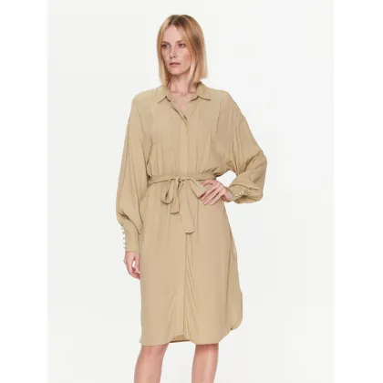 Zdjęcie Bruuns Bazaar Sukienka koszulowa Lilli Thilda BBW3312 Brązowy Regular Fit
