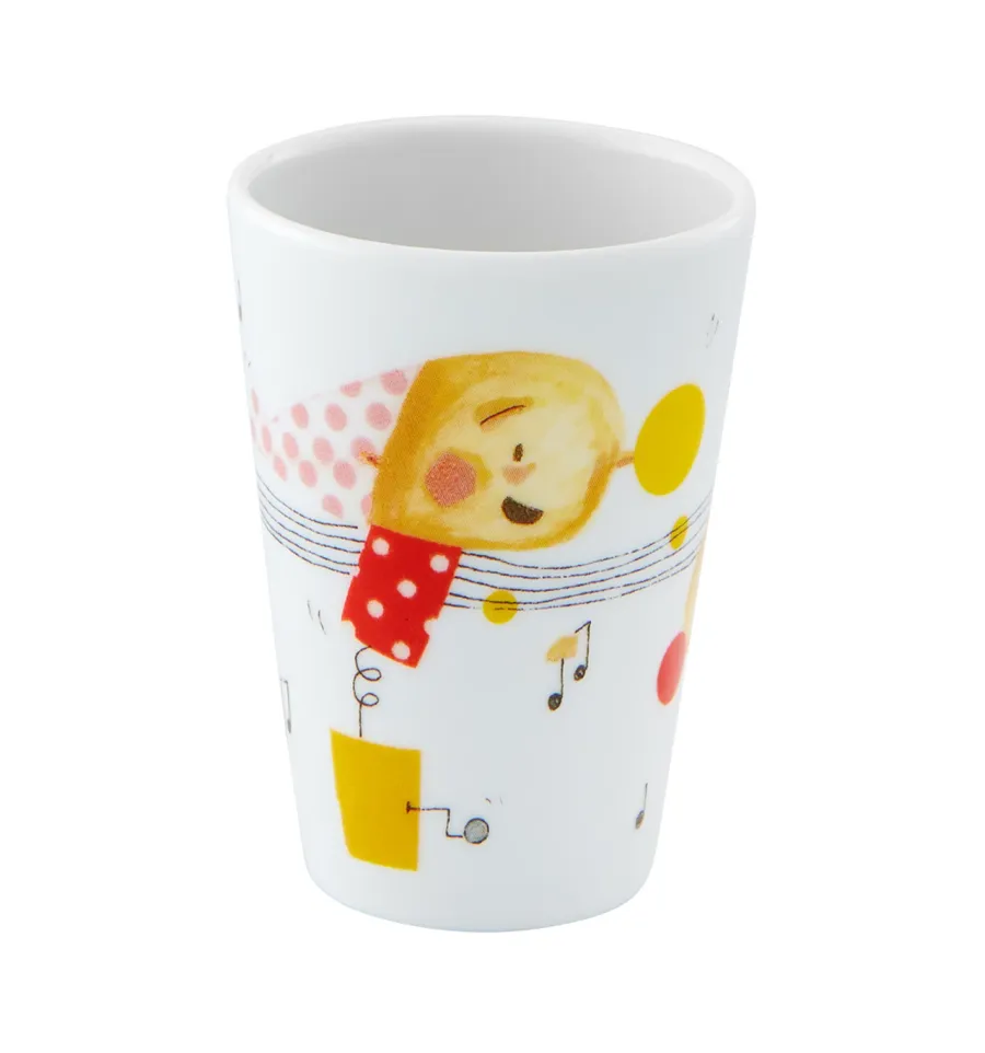 obrazek 2 Portugalska porcelanowa filiżanka do kawy ze spodkiem