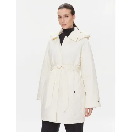 Zdjęcie Tommy Hilfiger Płaszcz przejściowy WW0WW40469 Beżowy Relaxed Fit