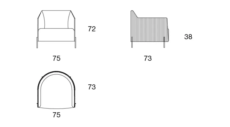 obrazek 4 Rewelacyjny fotel do salonu w stylu minimalistycznym