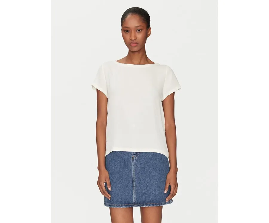 obrazek 1 Marella T-Shirt Inn 2515111021 Écru Regular Fit