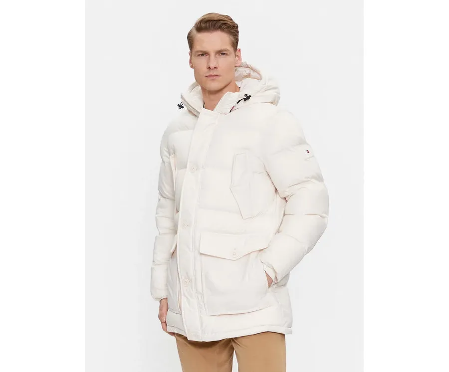 obrazek 1 Tommy Hilfiger Kurtka zimowa Essential Rockie MW0MW33961 Biały Regular Fit