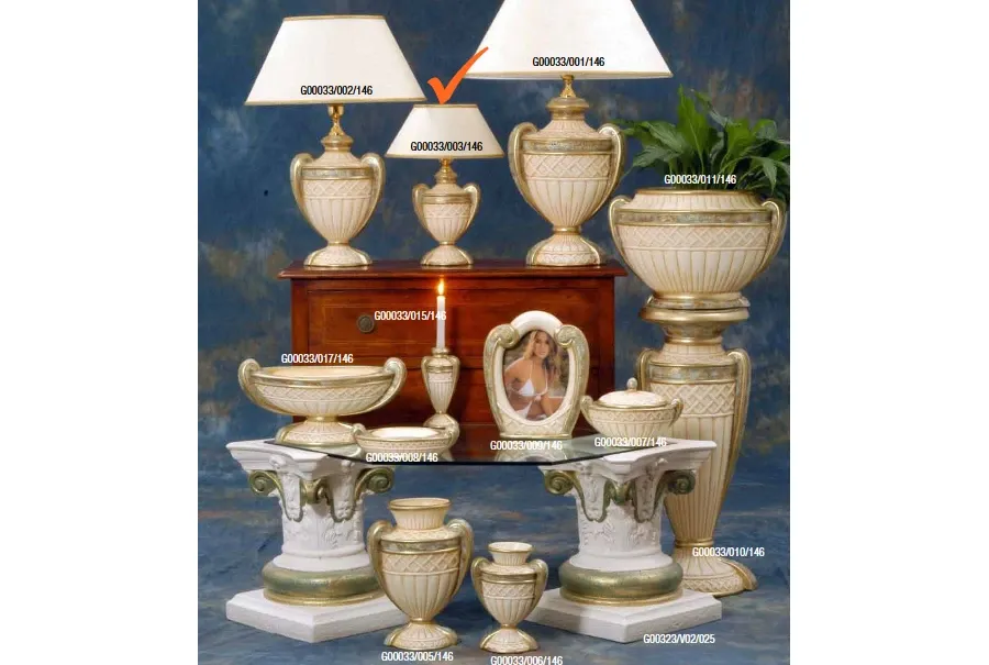 obrazek 1 Średnia ceramiczna lampa do salonu