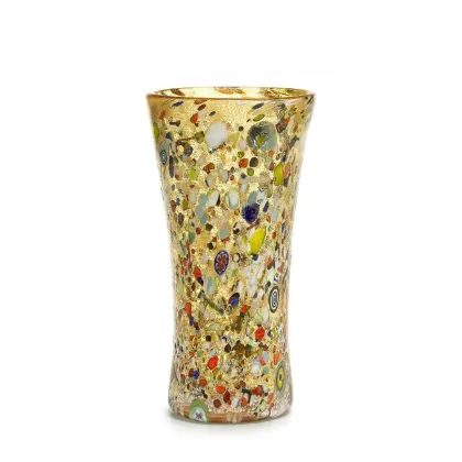Zdjęcie Wystawny wazon z kolorowego szkła murano (25 cm)
