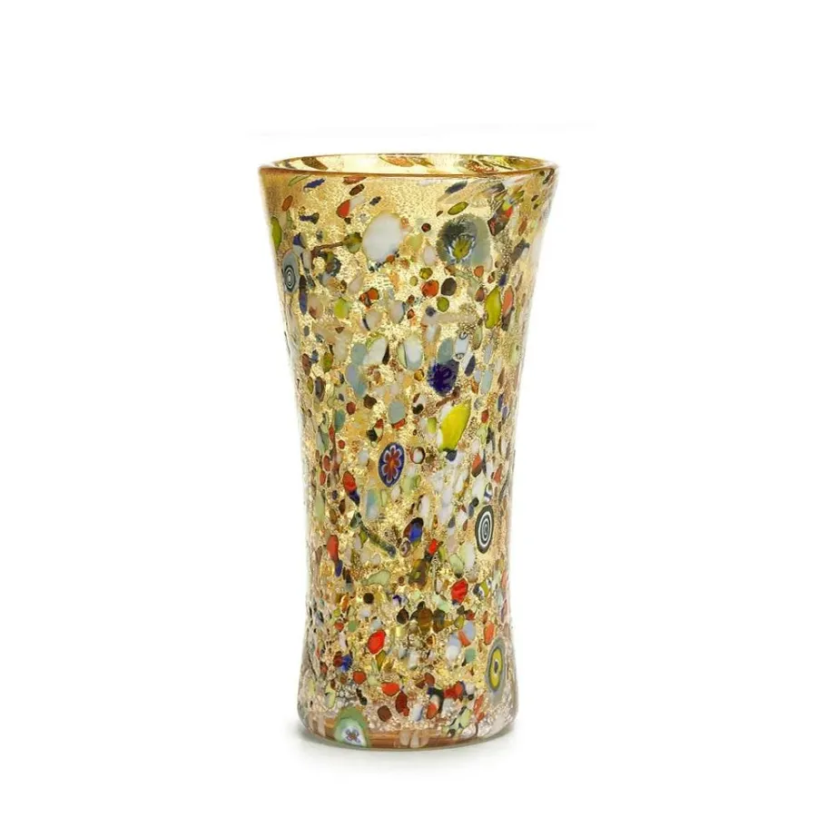 obrazek 1 Wystawny wazon z kolorowego szkła murano (25 cm)
