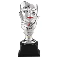 Picture Statuette with a mask