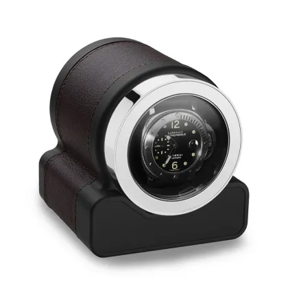 Zdjęcie Prestiżowe akcesorium do zegarków - skórzany rotomat