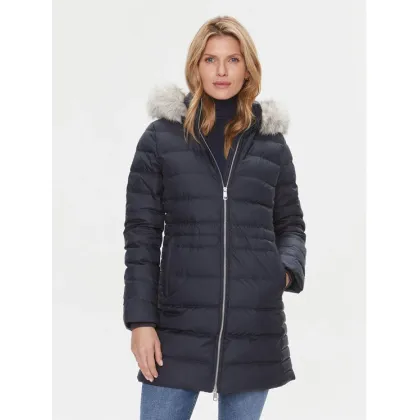 Zdjęcie Tommy Hilfiger Kurtka puchowa Tyra WW0WW39747 Granatowy Regular Fit