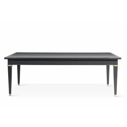 Picture Table with a lacquered glass top