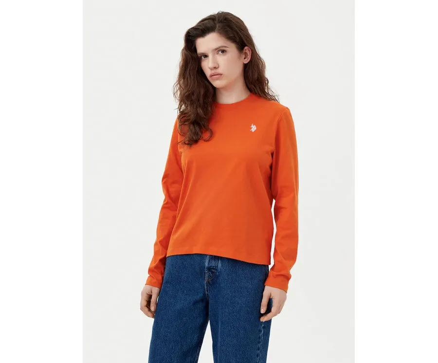 obrazek 1 U.S. Polo Assn. Bluzka WUP0785 Pomarańczowy Regular Fit
