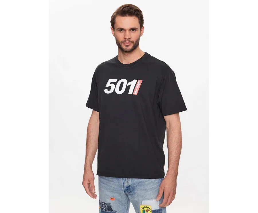 obrazek 1 Levi's® T-Shirt Graphic 501 87373-0082 Czarny Vintage Fit
