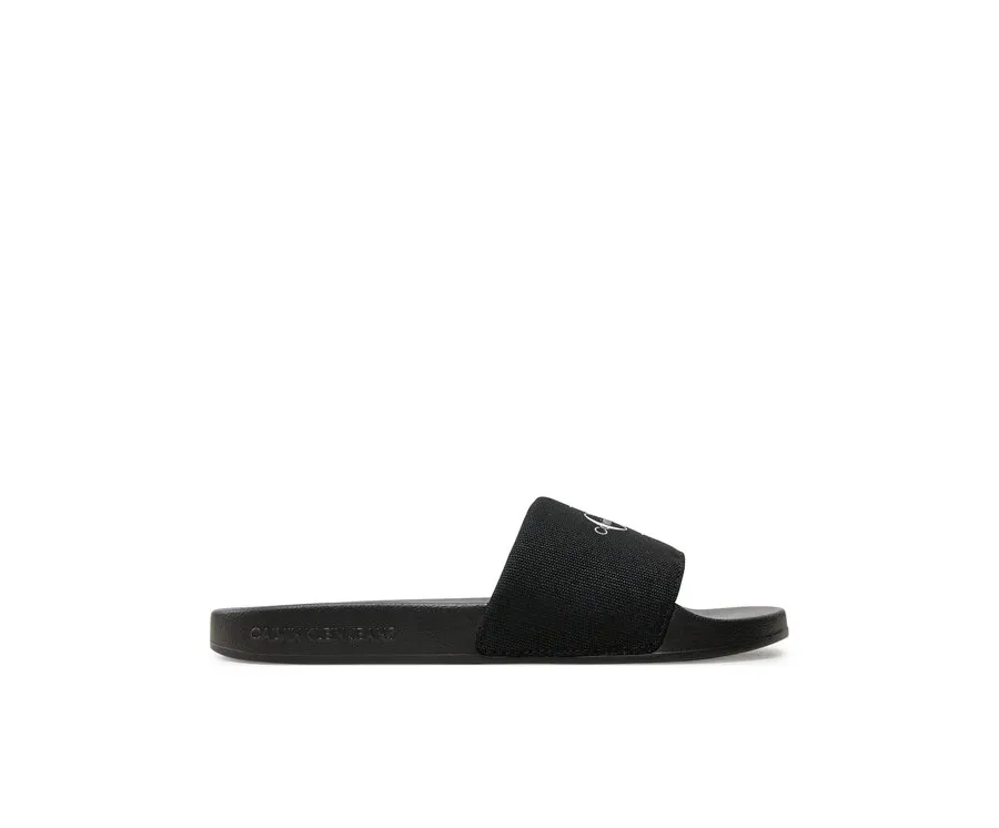 obrazek 1 Calvin Klein Jeans Klapki Slide Monogram Wn YW0YW01835 Czarny