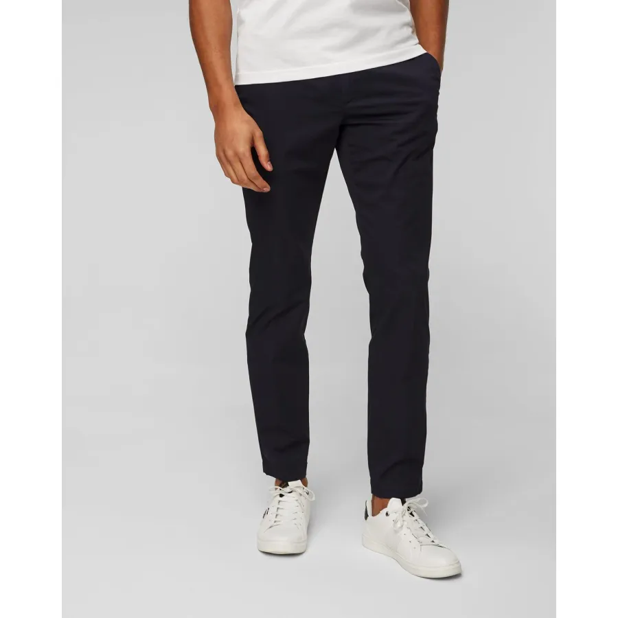 obrazek 1 Granatowe Spodnie Męskie Alberto Jump-light Cotton