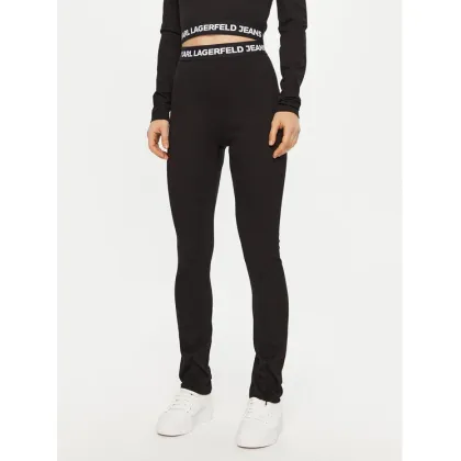 Zdjęcie Karl Lagerfeld Jeans Legginsy A1W10060 Czarny Slim Fit