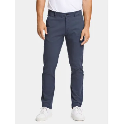 Zdjęcie Lindbergh Chinosy 30-005044 Granatowy Slim Fit