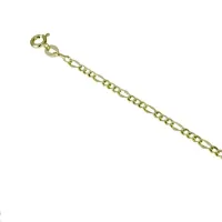 Zdjęcie Luksusowy satynowo-błyszczący łańcuszek dla dzieci 14 cm