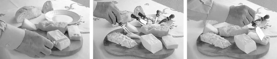 obrazek 3 Piękny zestaw noży do sera Piccoli Italiani Berti Knives