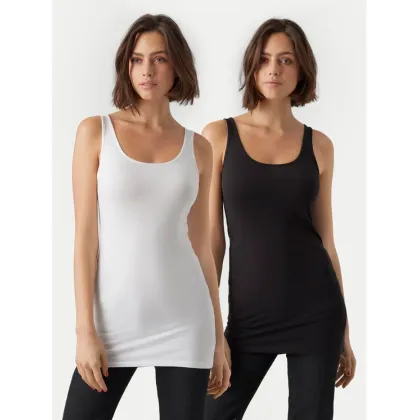 Zdjęcie Vero Moda Komplet 2 topów My Soft 10280920 Kolorowy Slim Fit