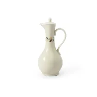 Zdjęcie Stylowy porcelanowy pojemnik na oliwę o wyjątkowym kształcie – Leander