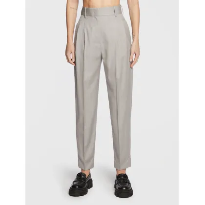 Zdjęcie Fabiana Filippi Spodnie materiałowe PAD222W379 Szary Regular Fit