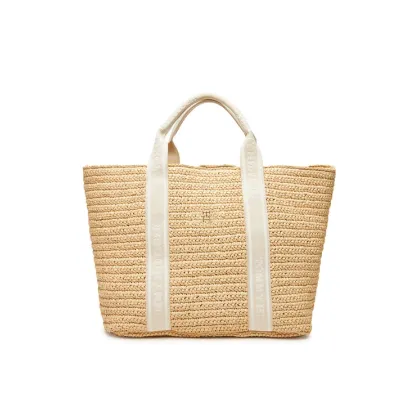 Zdjęcie Tommy Hilfiger Torebka Th Spring Logo Tote AW0AW17196 Beżowy