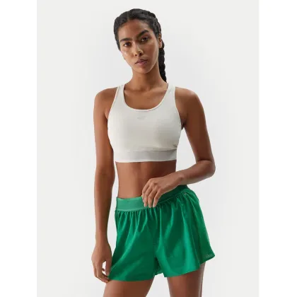 Zdjęcie 4F Top 4FWSS24TFTSF705 Écru Slim Fit