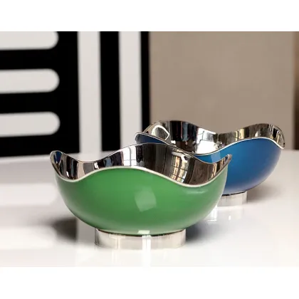 Zdjęcie Posrebrzana misa/patera Schiavon