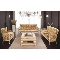 Zdjęcie Antyczna elegancka dwuosobowa sofa do salonu - Morello Gianpaolo