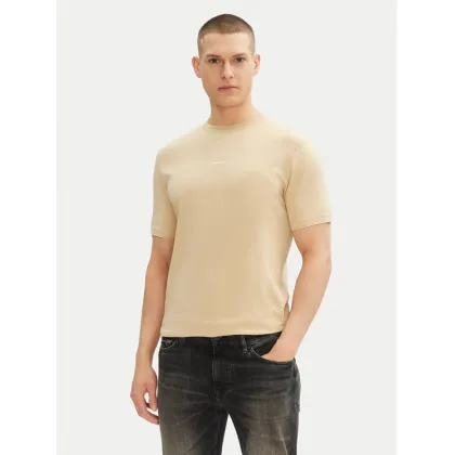 Zdjęcie KARL LAGERFELD T-Shirt 755030 552235 Beżowy Regular Fit