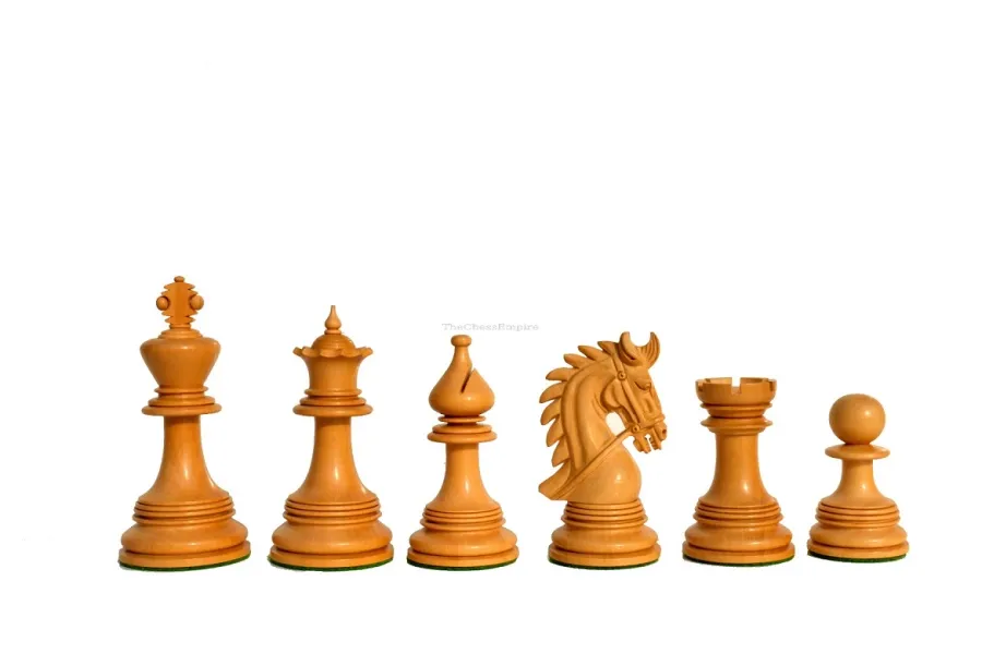 obrazek 3 Ekskluzywny komplet figur drewnianych do gry w szachy - The Chess Empire