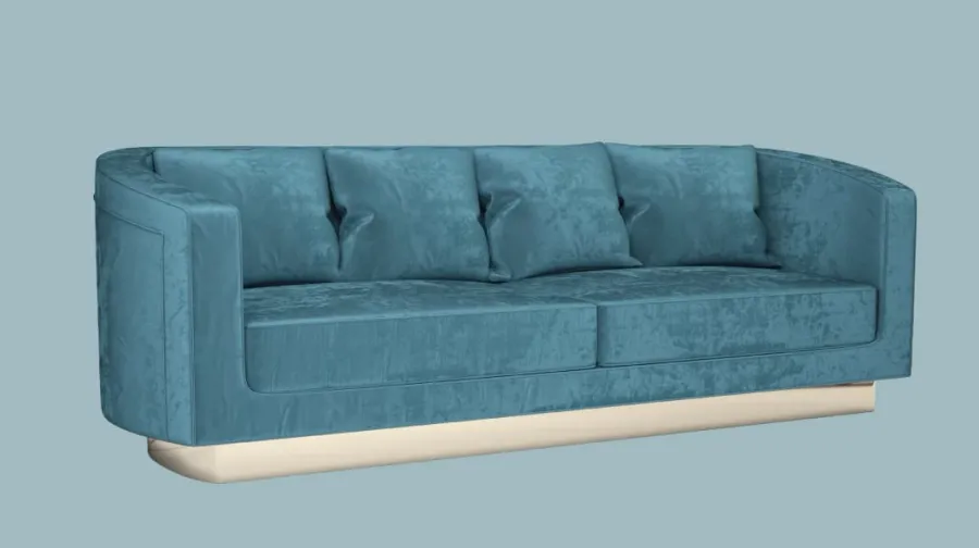 picture 3 Sophisticated upholstered sofa - Ottiu